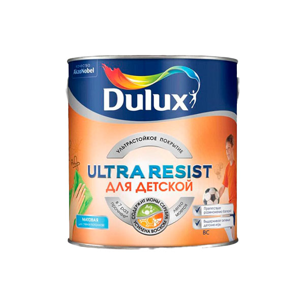 86.2 Краска Dulux Ultra Resist Для детской BC — изображение 1